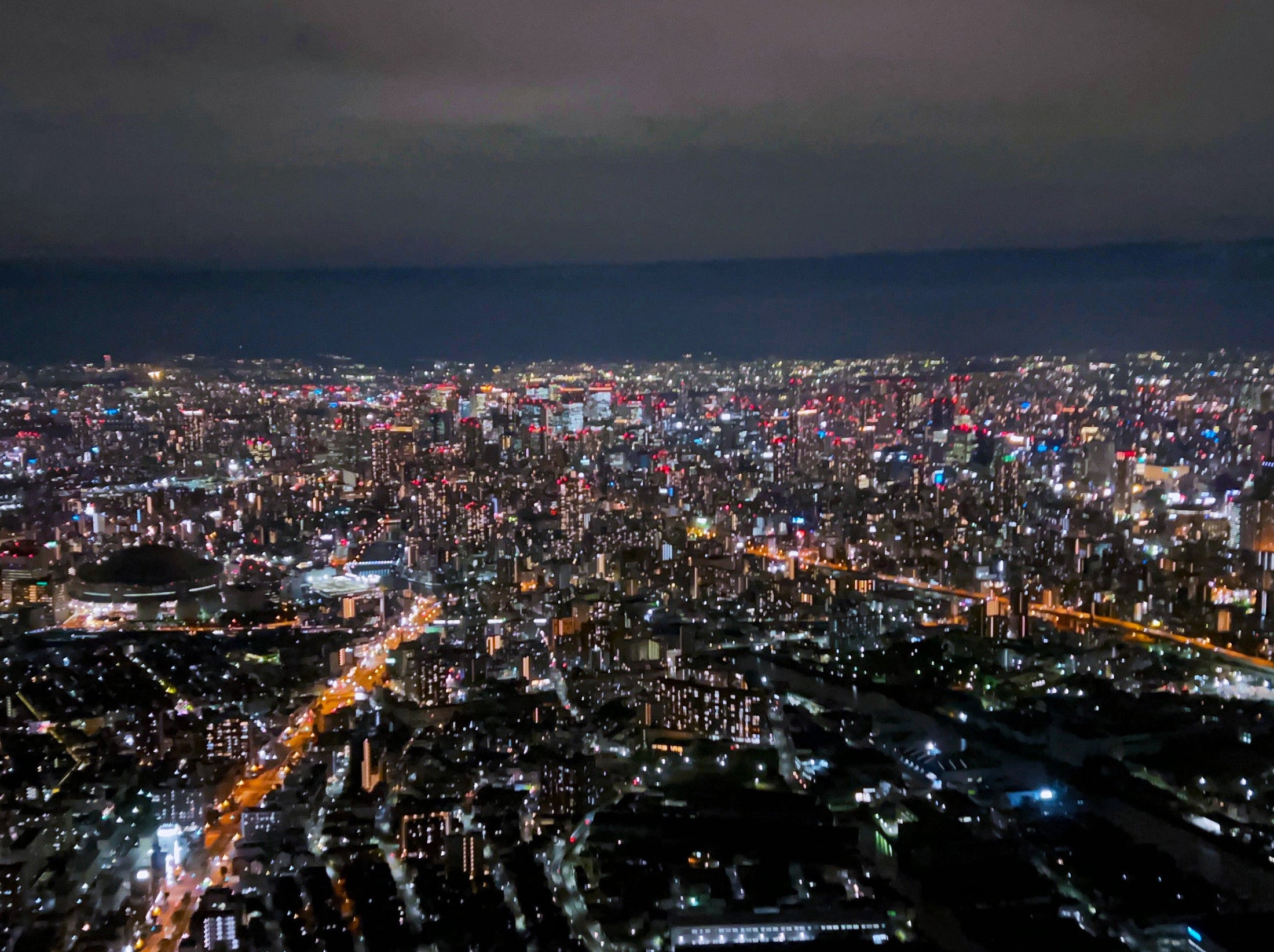 Osaka night view and Kyoto night view tour course