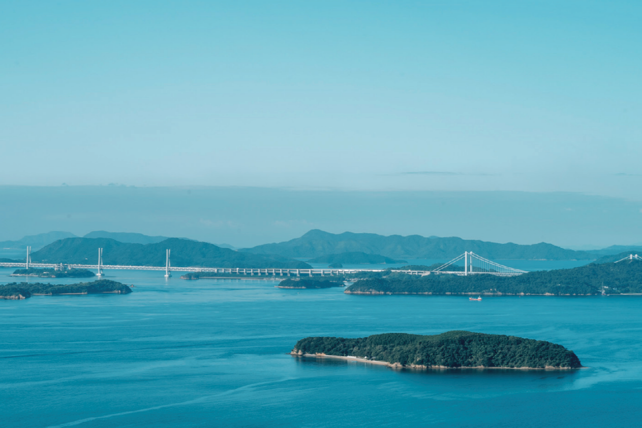 【直島方面】京都⇆ 宇野港（岡山・瀬戸内温泉たまの湯）ヘリタクシー