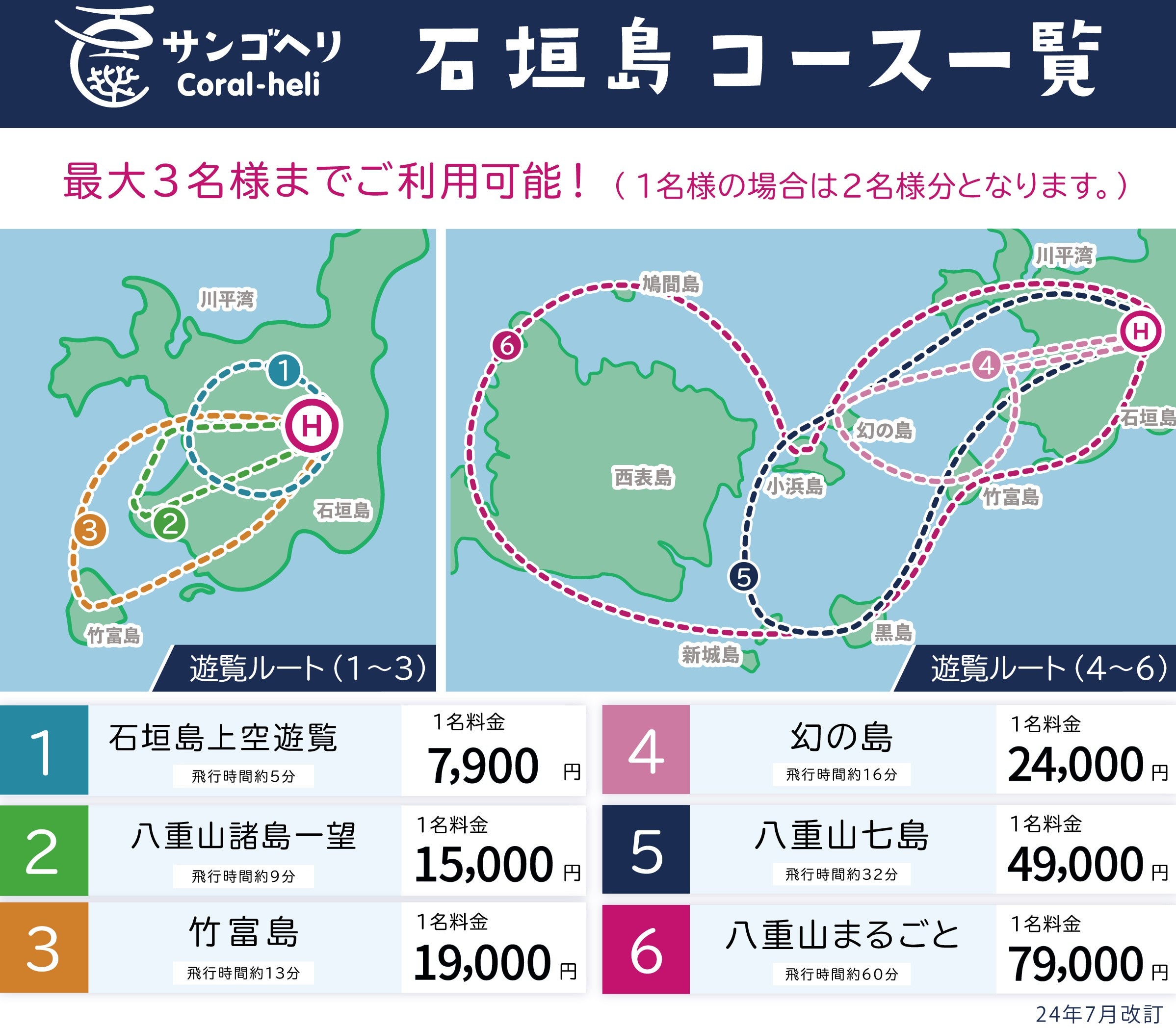 石垣島】石垣島上空遊覧プラン（5分） – Space Aviation