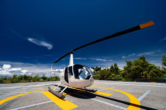[Okinawa] Onna Village → Naha Airport Helicopter Taxi